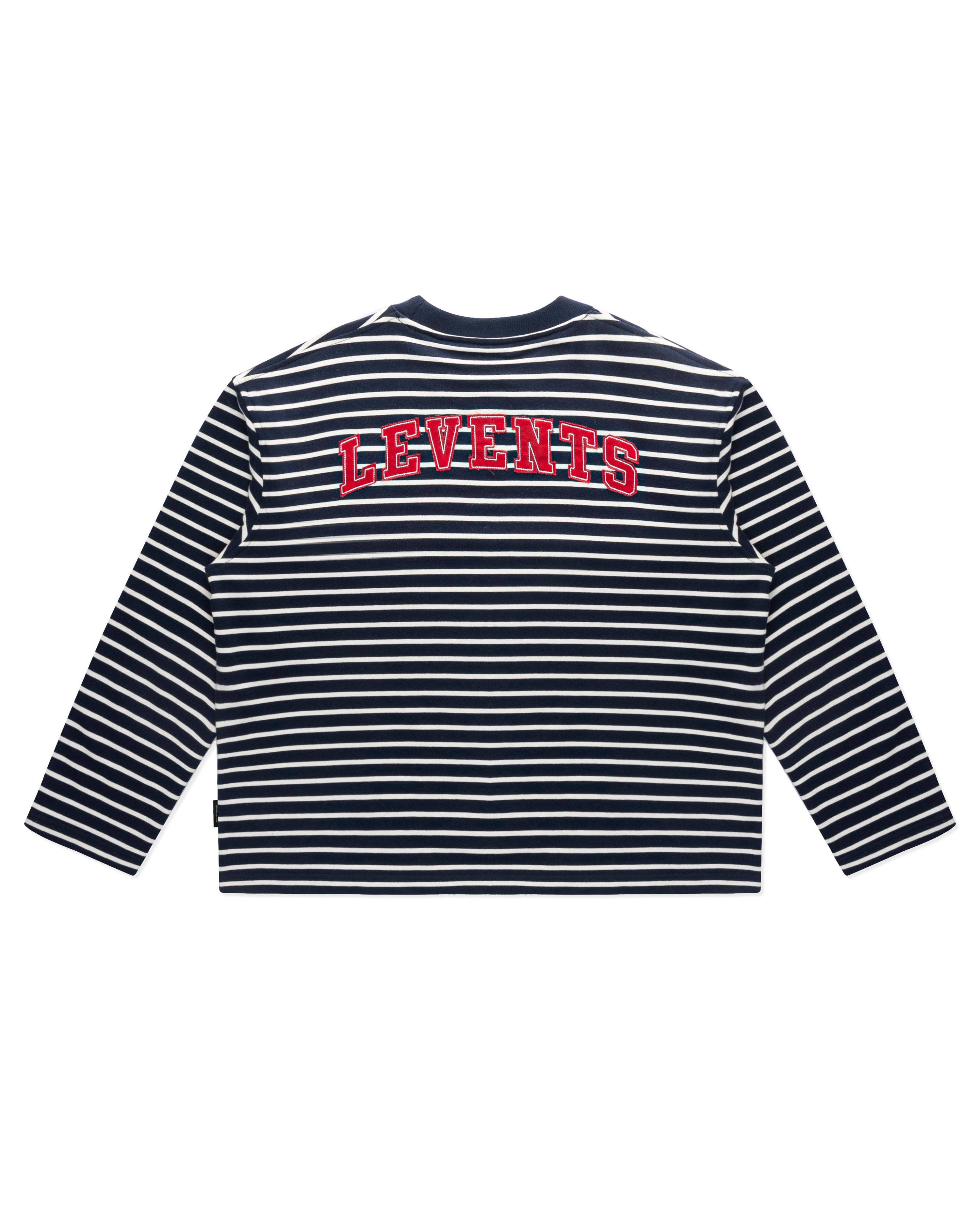 Levents® Seasonal Striped Long Sleeve Boxy Tee