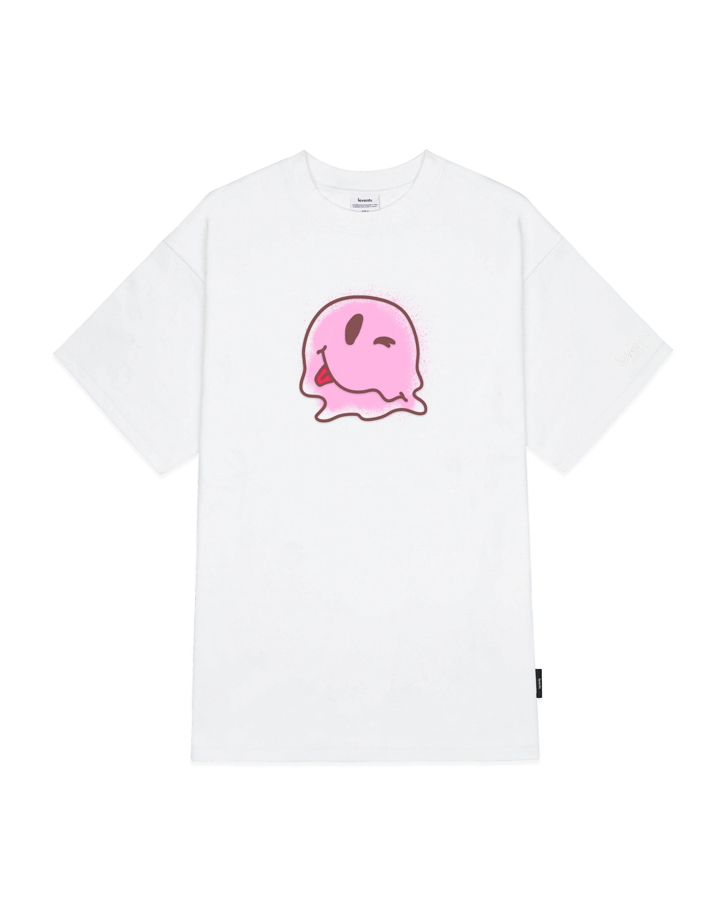 Levents® Melt Face Tee/ White
