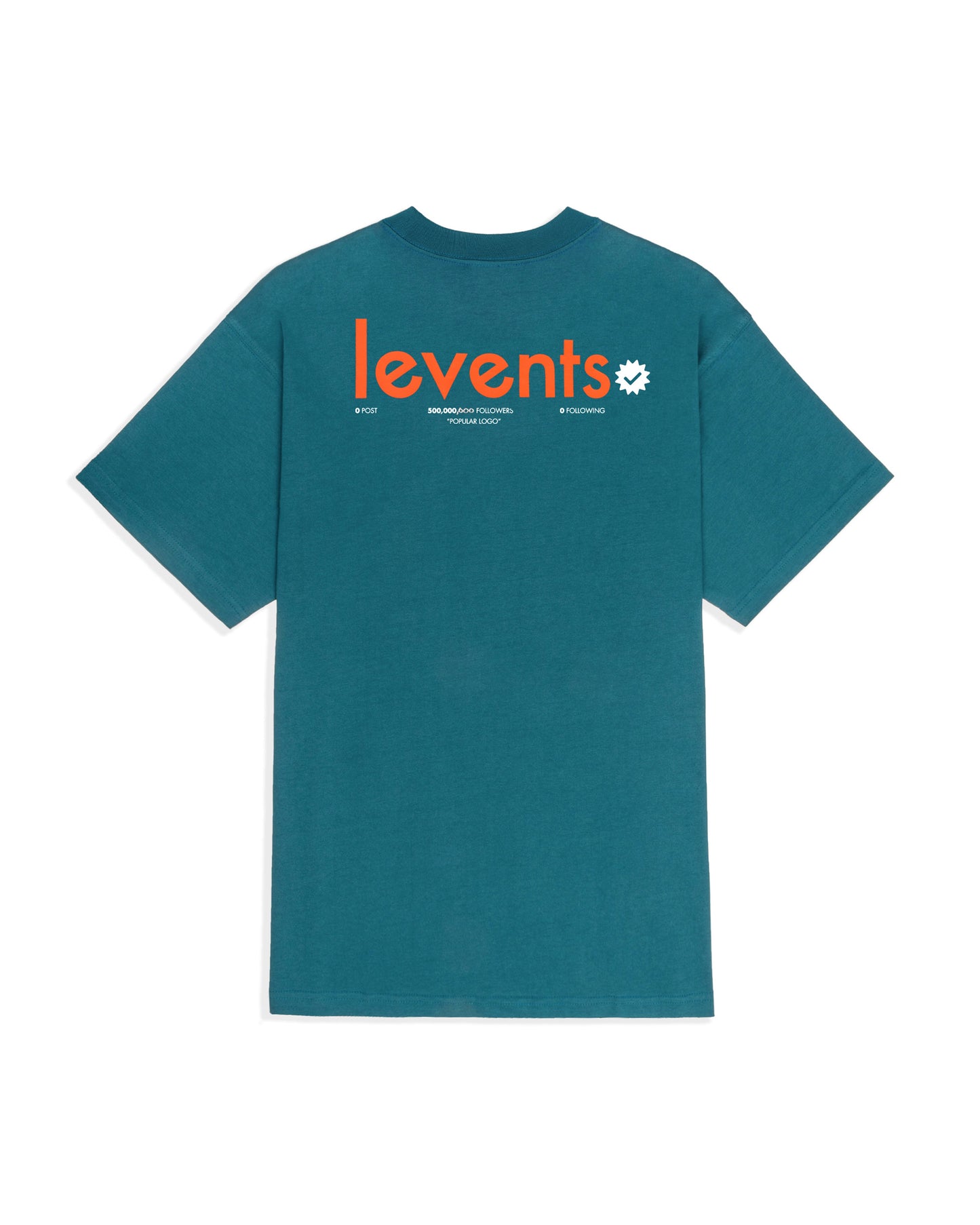 Levents® Popular Logo Tee/ Dark Teal