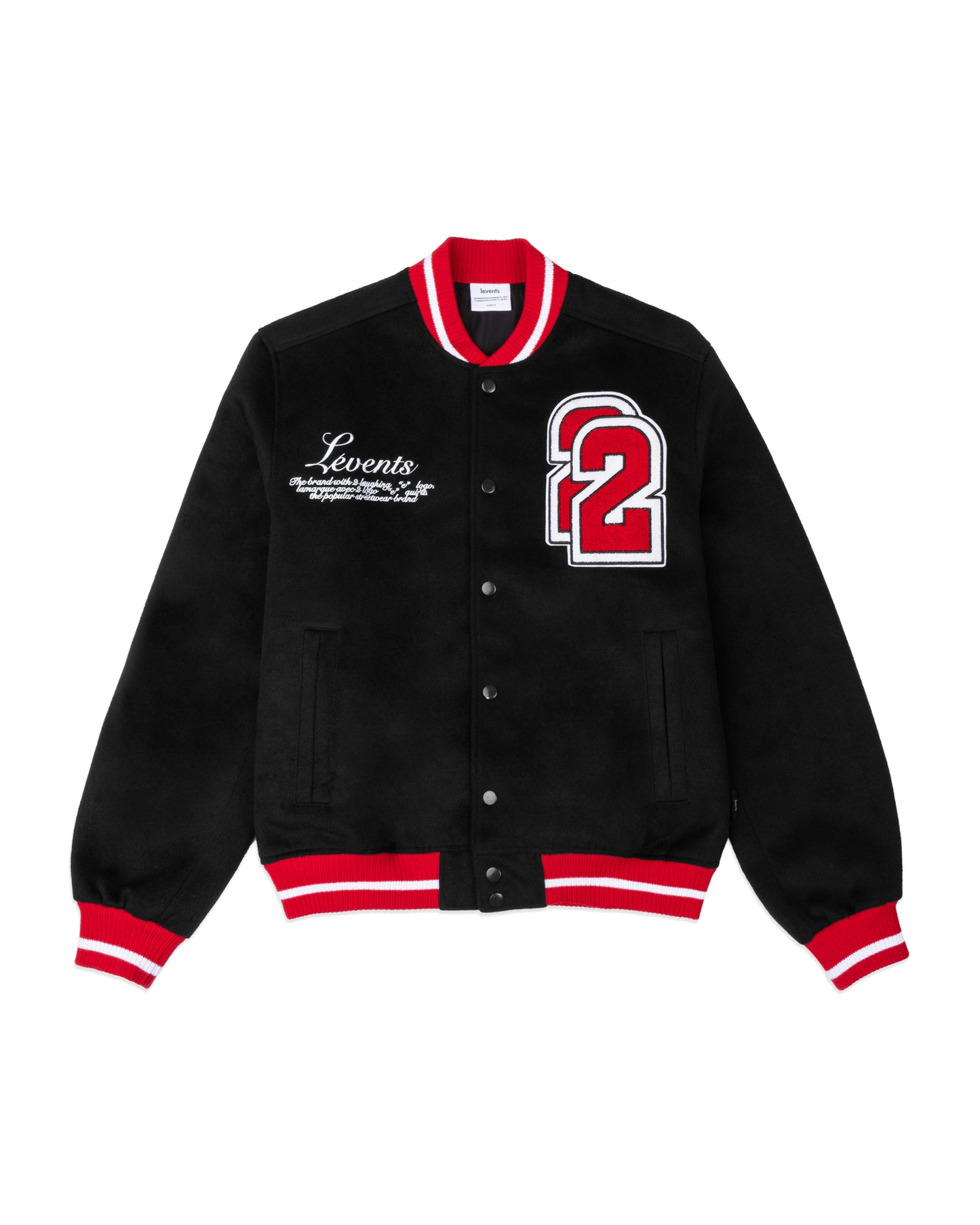 Levents® Punch Varsity Black/ Red