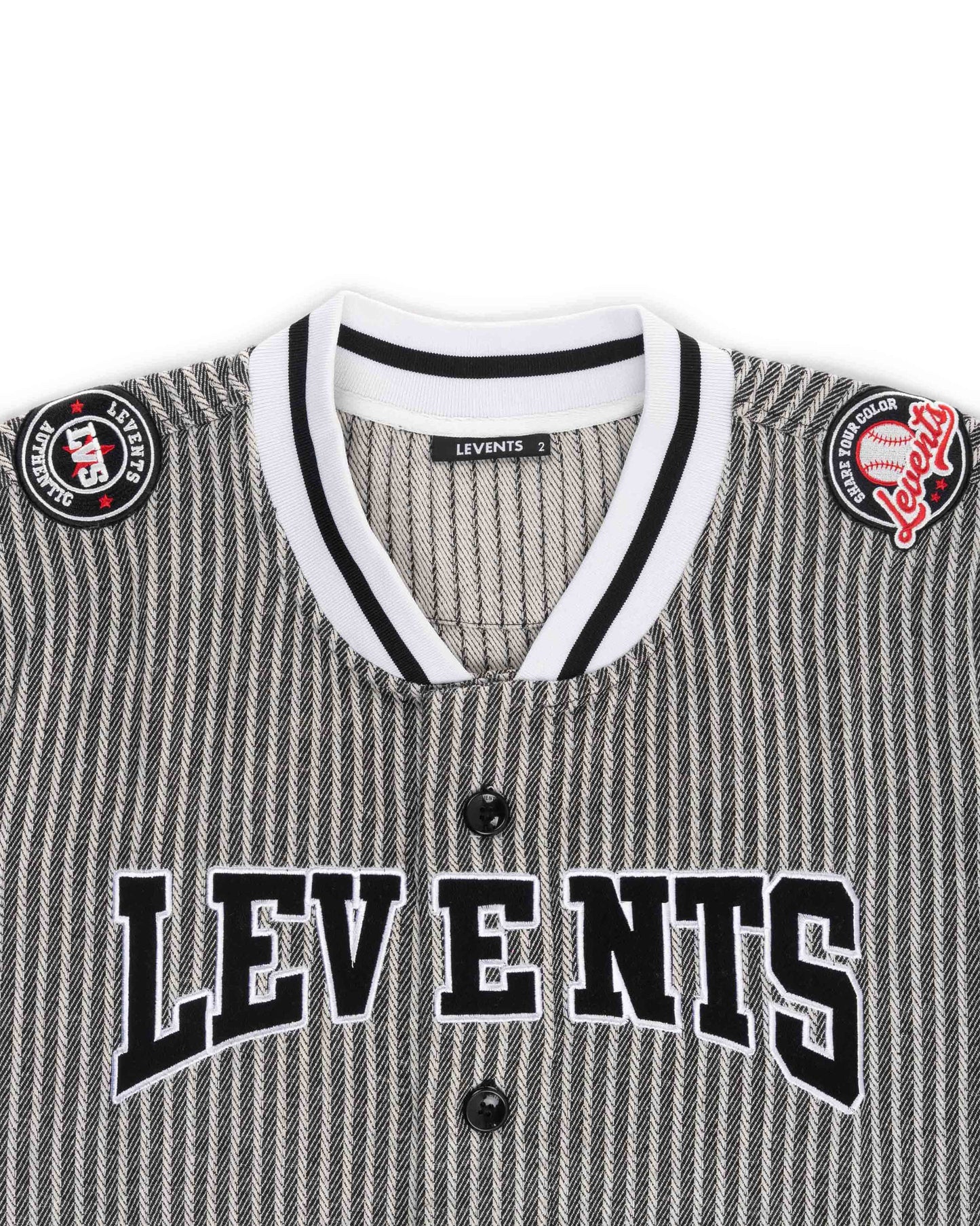 Levents® Striped Baseball Jersey