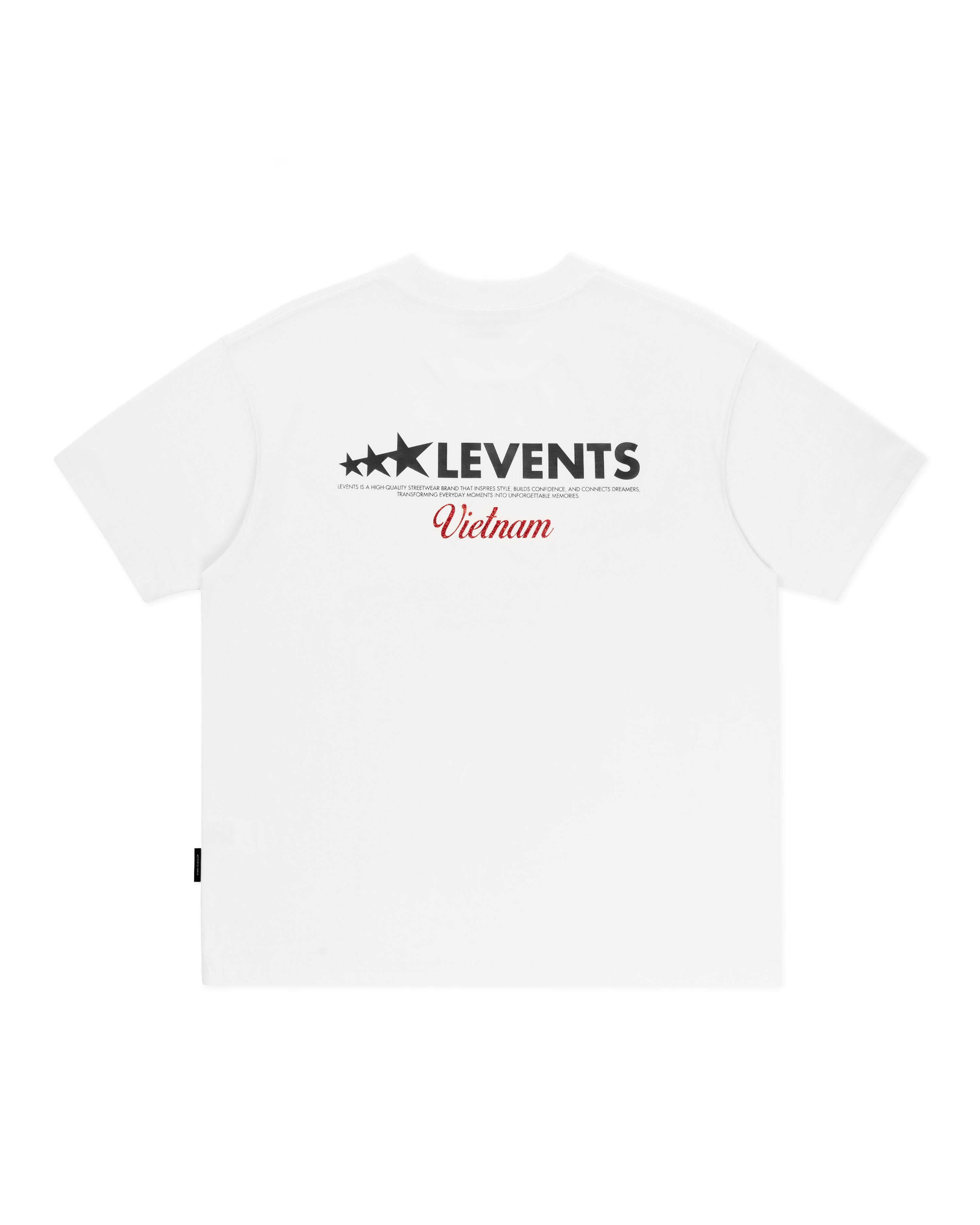 Levents® Vietnam Edition Oversized Tee/ White
