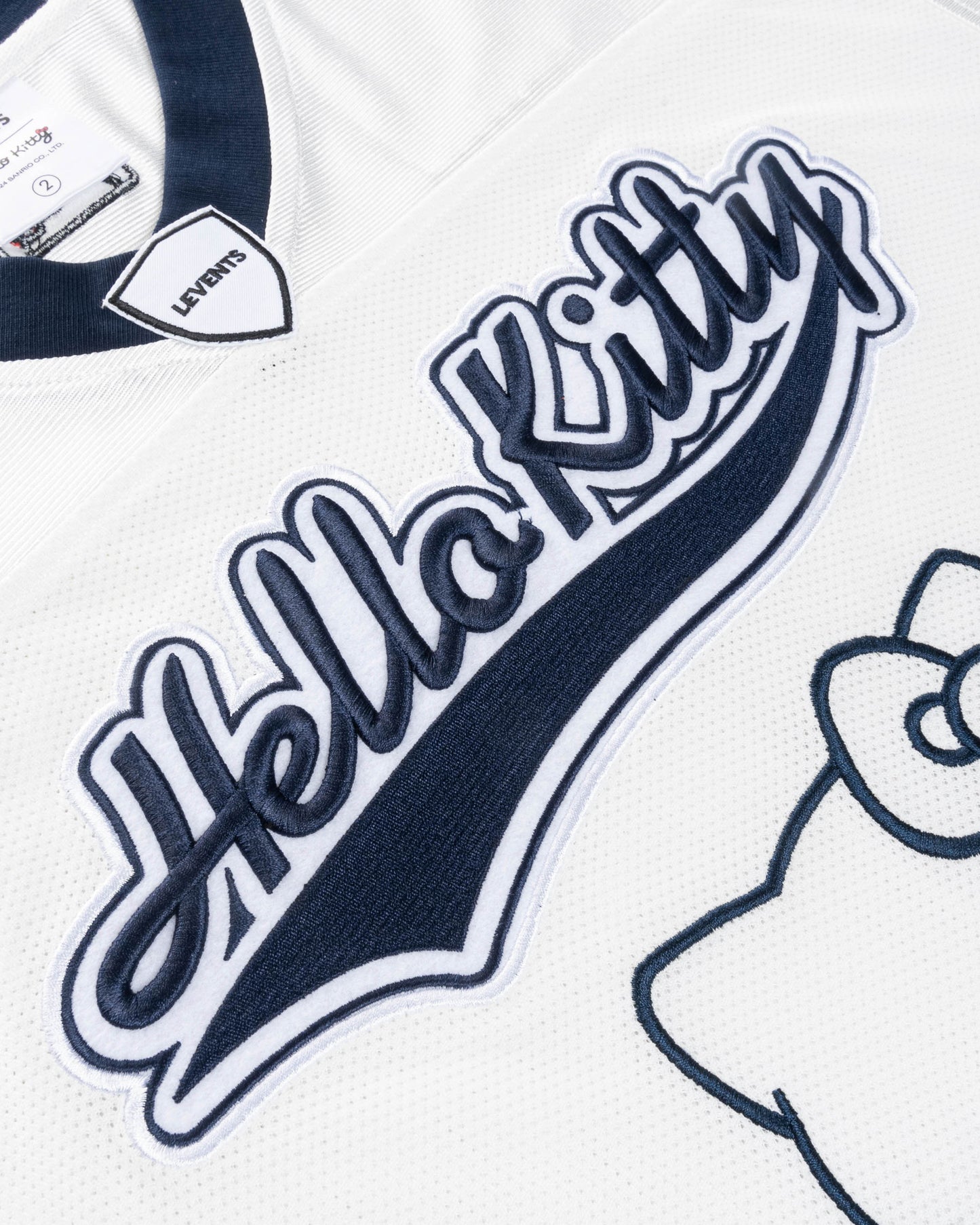 Levents® x Hello Kitty | Champion Oversized Jersey/ White