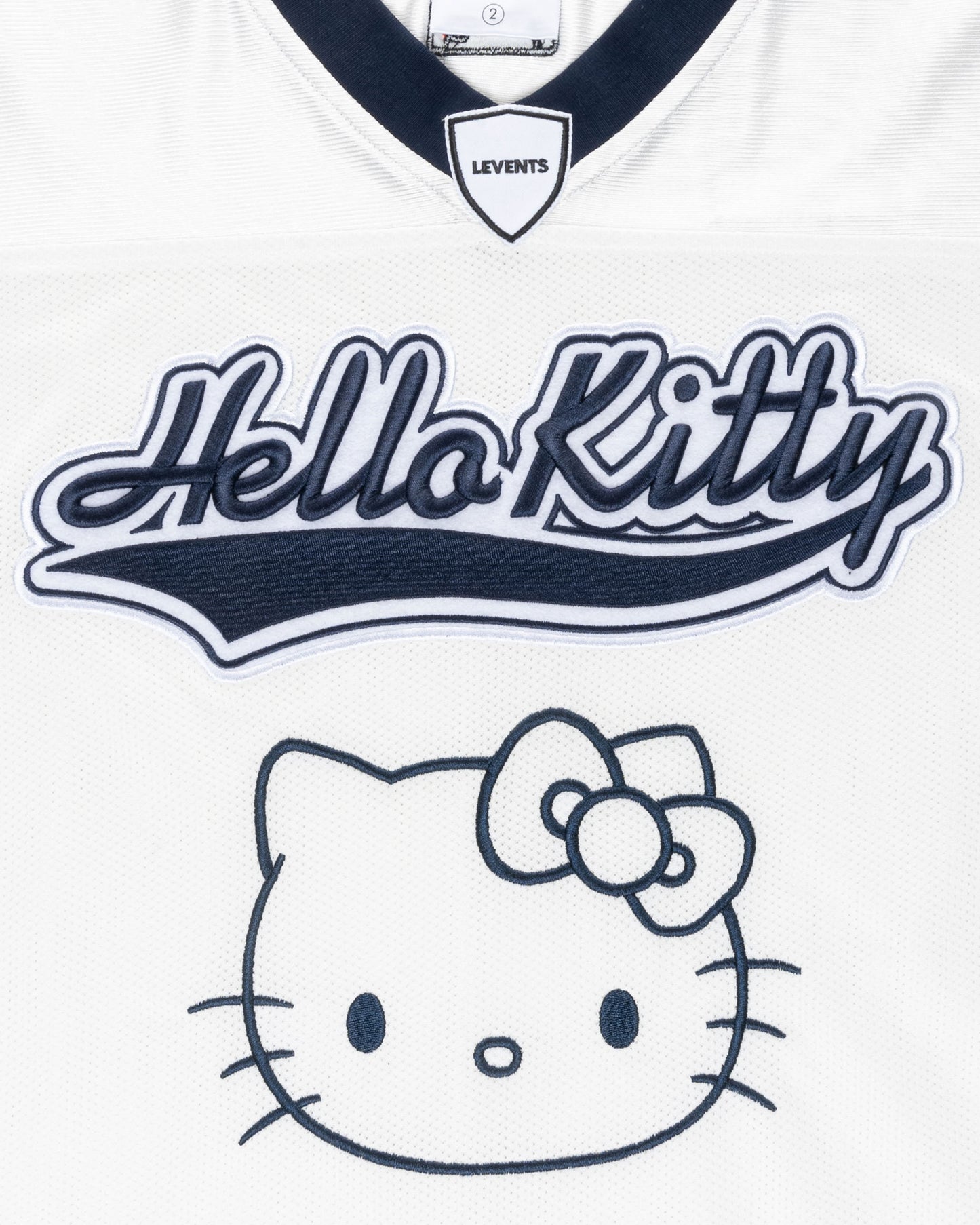 Levents® x Hello Kitty | Champion Oversized Jersey/ White