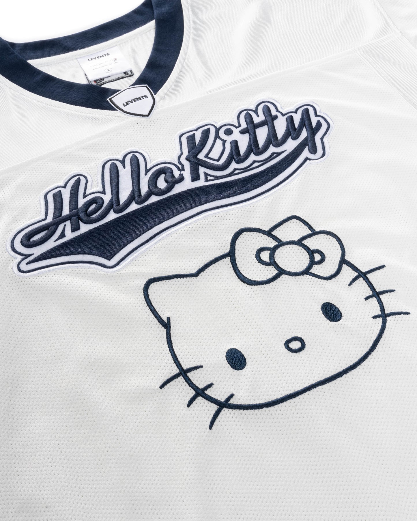 Levents® x Hello Kitty | Champion Oversized Jersey/ White