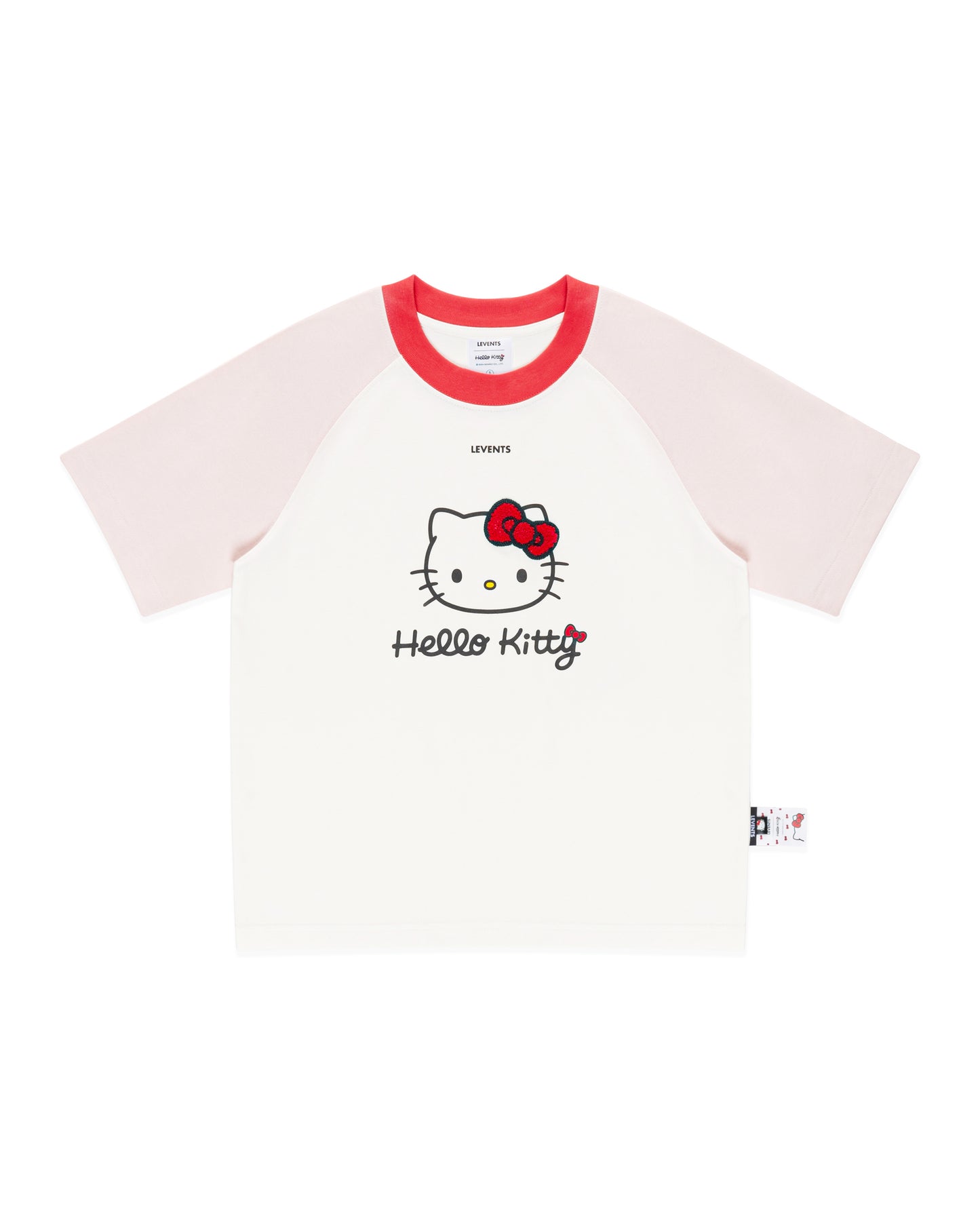 Levents® x Hello Kitty | Icon Raglan Regular Tee/ White