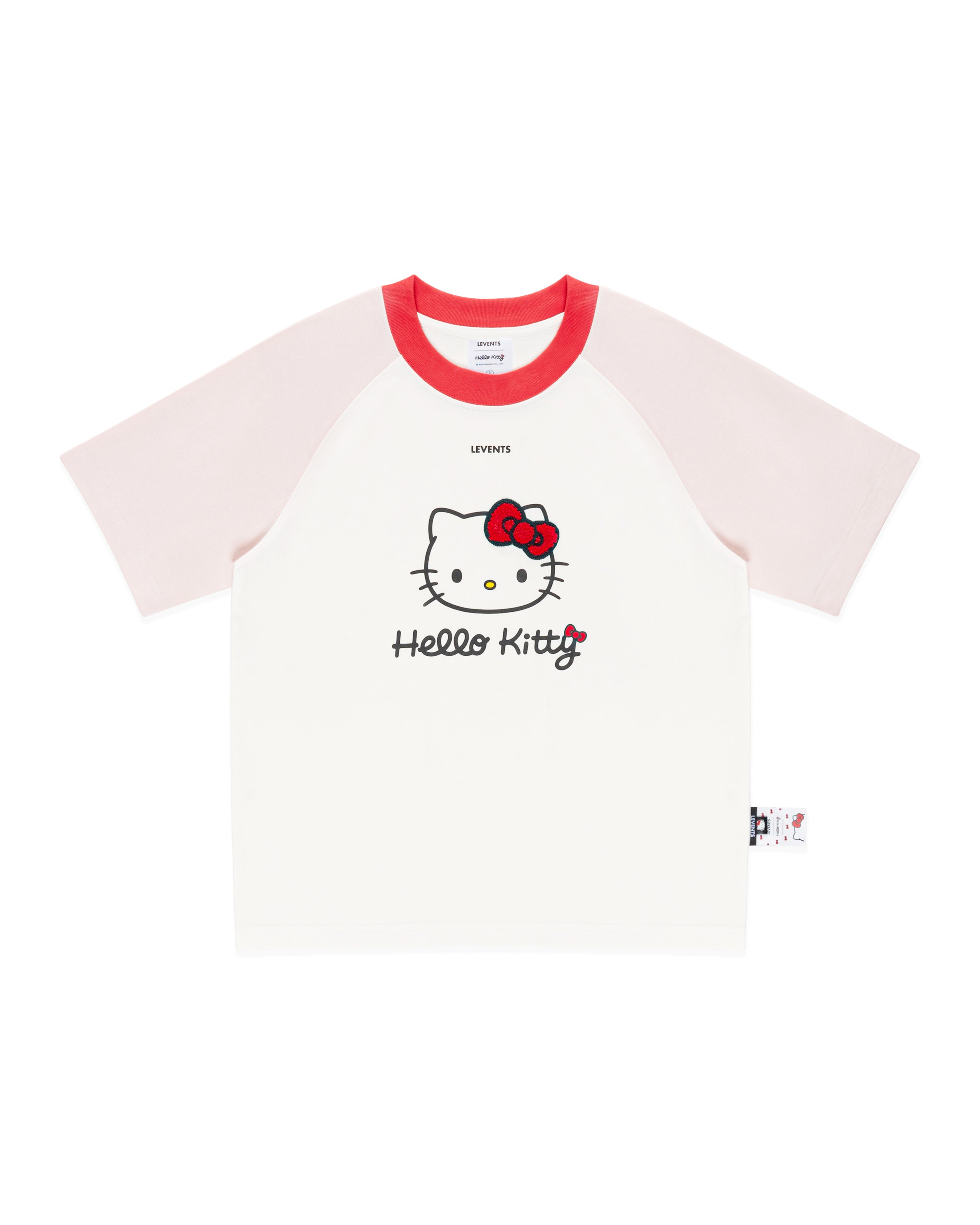 Levents® x Hello Kitty | Icon Raglan Regular Tee/ White