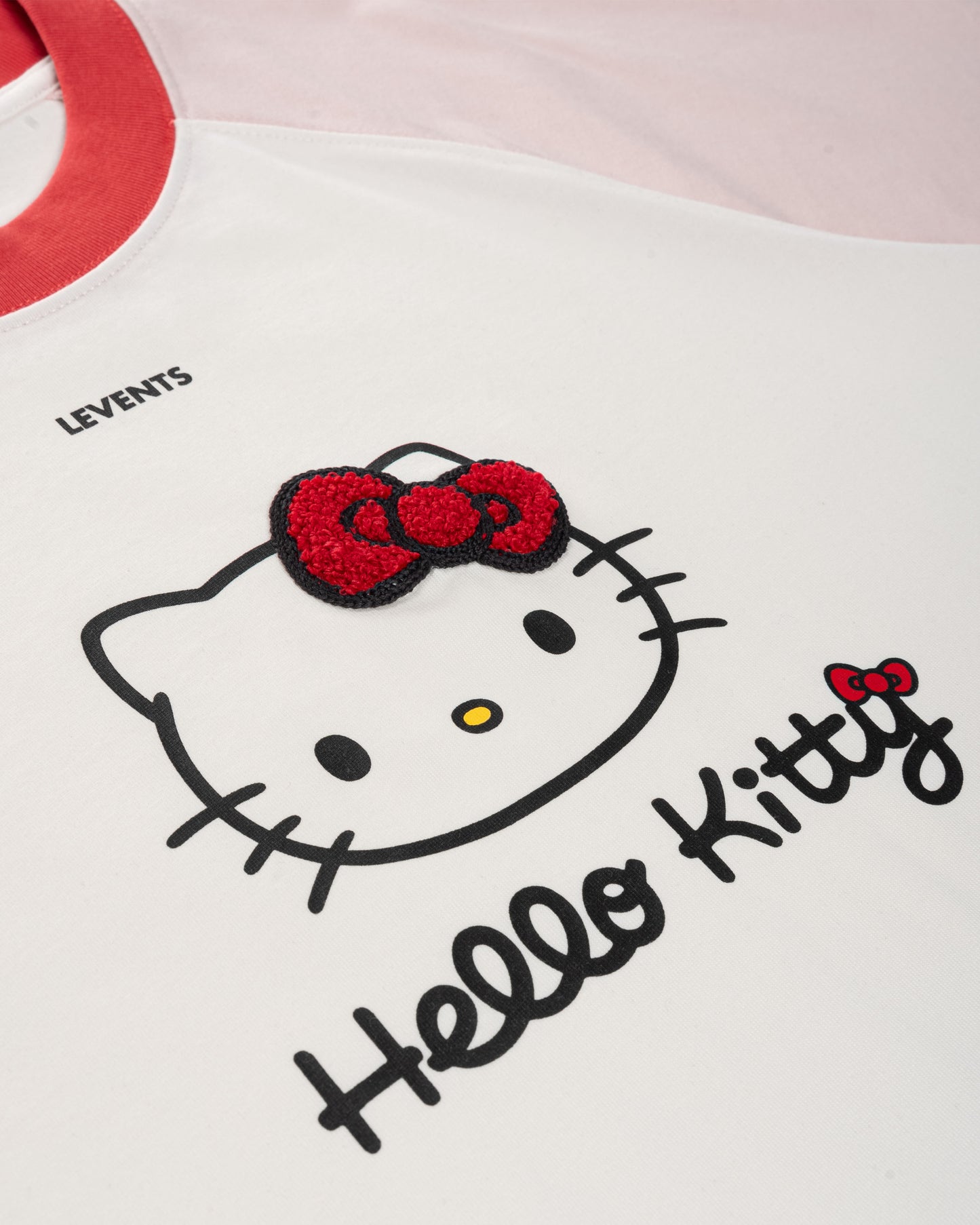 Levents® x Hello Kitty | Icon Raglan Regular Tee/ White