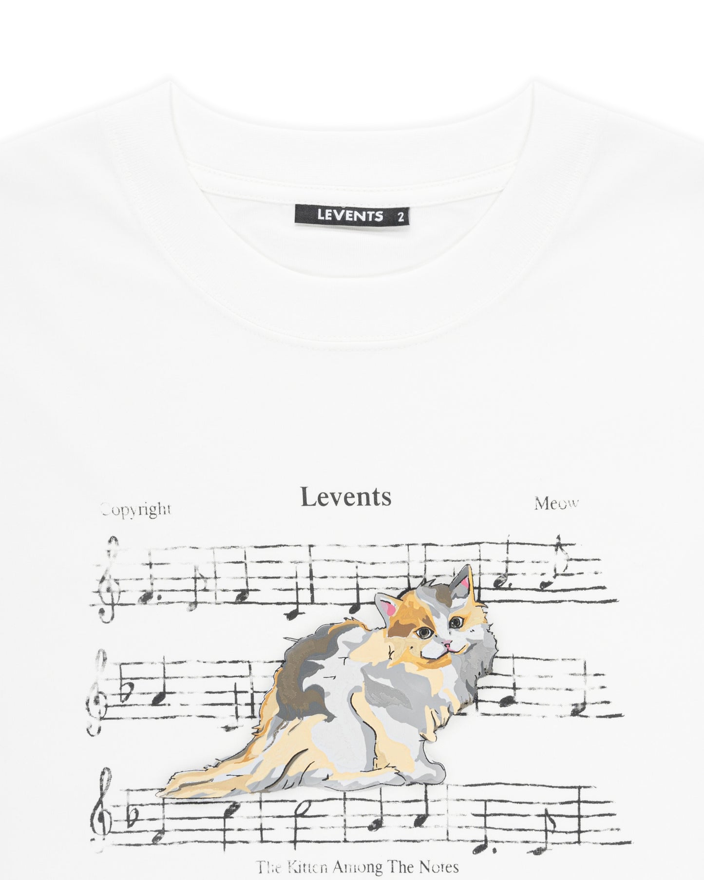 Levents® Kitten's Song Semi-Oversize Tee