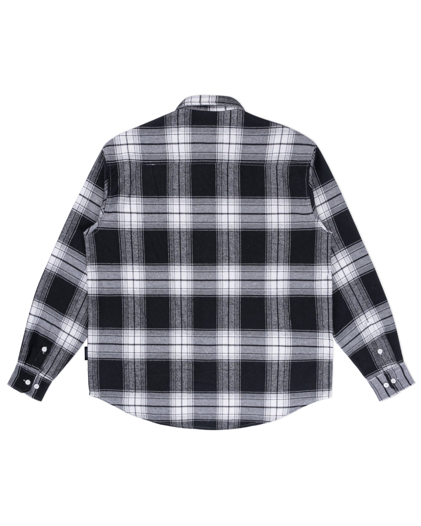 Levents® Flannel Checked Long Sleeve Shirt/ Black
